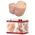 Crazy Bull Liora Vibrating Vagina & Anal Masturbator - Flesh Crazy Bull