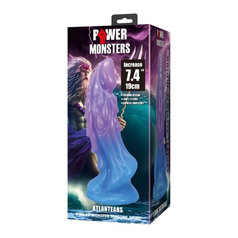 Power Monsters Atlanteans - 19 cm Silicone Monster Dildo Power