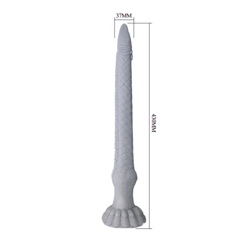 Power Monsters Basilisk - 43 cm Rippled Monster Silicone Dildo Power
