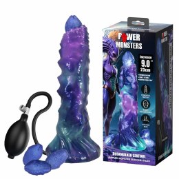 Power Monsters DuskWalker Sentinel - 23 cm Rippled Monster Silicone Dildo Power