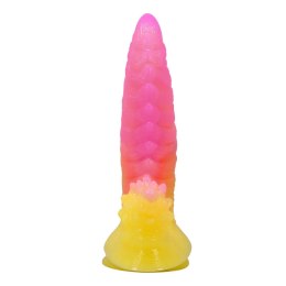 Power Monsters Flamebeast - 22.5 cm Rippled Monster Silicone Dildo Power