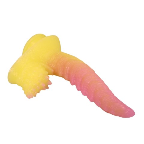 Power Monsters Flamebeast - 22.5 cm Rippled Monster Silicone Dildo Power
