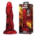 Power Monsters Minotaur - 21 cm Rippled Monster Silicone Dildo Power