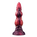 Power Monsters Savage Beastlord - 24 cm Rippled Monster Silicone Dildo Power