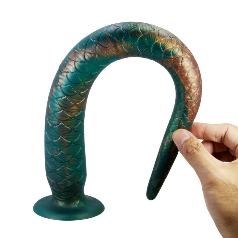 Power Monsters Verdant Titan - 47 cm Rippled Monster Silicone Dildo Power