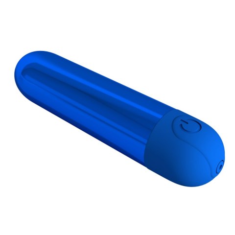 Kompaktowy wibrator typu bullet - Blue Pretty Love