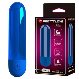 Kompaktowy wibrator typu bullet - Blue Pretty Love
