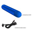 Kompaktowy wibrator typu bullet - Blue Pretty Love