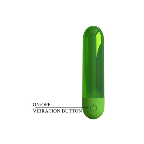 Pretty Love Kiwi - Rechargeable Bullet Vibrator - Green Pretty Love