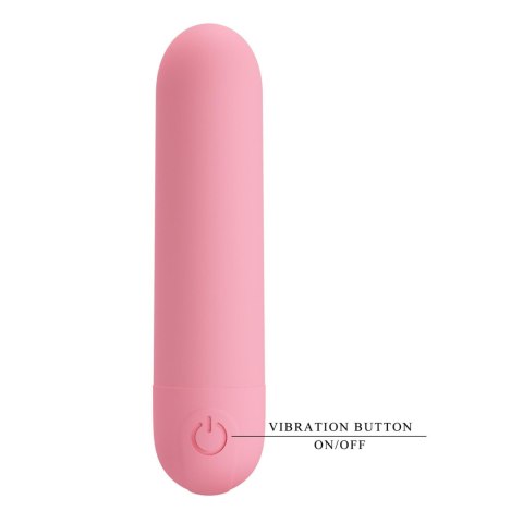 STEFAN, Mini massager, 10 vibration functions Pretty Love