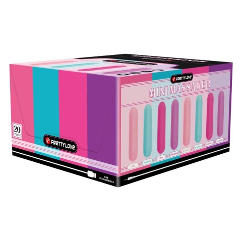 STEFAN, Mini massager, 10 vibration functions Pretty Love