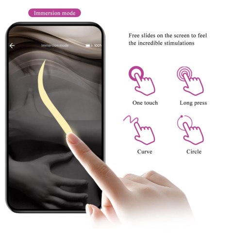 FRANZ, 10 vibration functions Mobile APP remote control Pretty Love