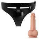 PRETTY LOVE - HARNESS BRIEFS Jerry Universal Strap-On Harness 7,6'' Dildo Flesh Pretty Love
