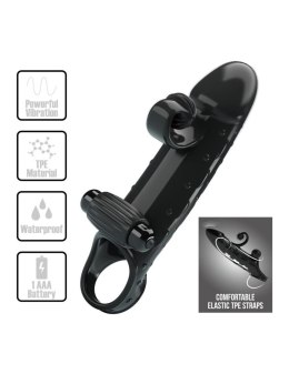 PRETTY LOVE - ROMANCE - VIBRATING PENIS SLEEVE BLACK Romance