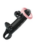PRETTY LOVE - ROMANCE - VIBRATING PENIS SLEEVE BLACK Romance