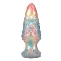 Power Monsters Ebon Leviathan - 18 cm Rippled Monster Silicone Dildo Power