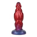 Power Monsters Shadow Behemoth - 22 cm Rippled Monster Silicone Dildo Power