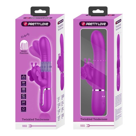 Pretty Love Butterfly Clit Vibrator Pink Pretty Love