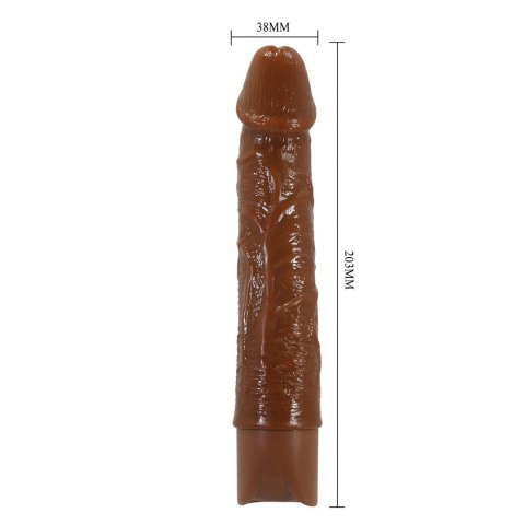 Pretty Love Leander Realistic Vibrating Dildo (Brown Edition) Pretty Love