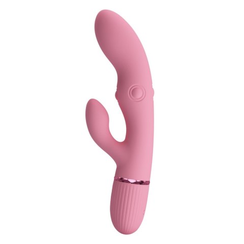 Pretty Love Zach Four-Sided Thumping Rabbit Vibrator - Pink Pretty Love