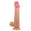 BAILE - Sliding Skin 9,4'' Flesh Bendable Suction base TPR BAILE