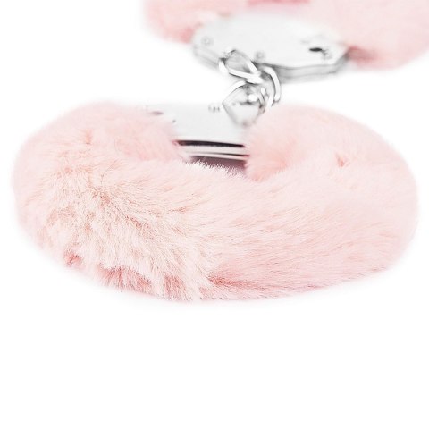 Fetish Pleasure Fluffy Handcuffs Pink Lovetoy