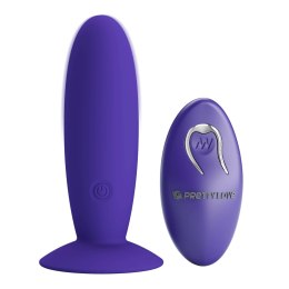 PRETTY LOVE - Remotr control vibrating plug - Youth, Wireless remote control 12 vibration functions Suction base Pretty Love