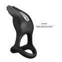 PRETTY LOVE - VIBRANT PENIS RING SILAS Black, 7 vibration functions Pretty Love