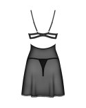 Nutris babydoll i stringi XS/S Obsessive