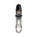 ROMANCE - Penis sleeve, TPE material,vibration, battery LR41*3, Black Romance