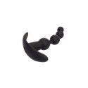 Renegade Vibrating Anal Beads Black Mont