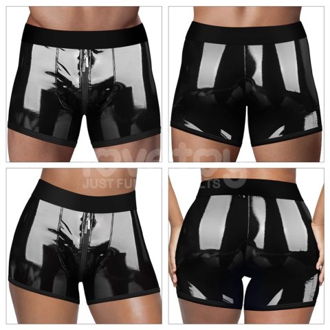Chic Strap-On shorts (40 - 43 inch waist) Black Lovetoy