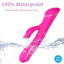Rubberco Rose Red, 2* 9 vibration functions B - Series Joy