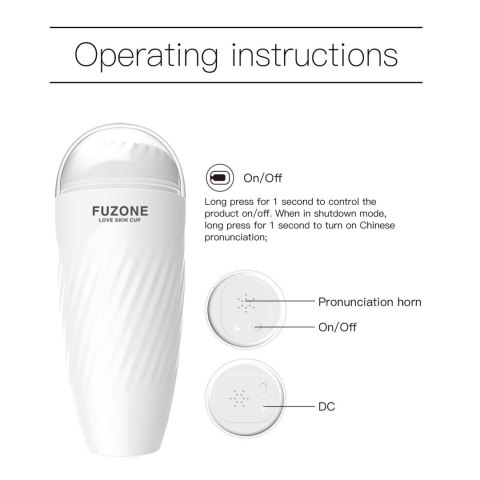 Vibrating masturbation cup USB, sensory function B - Series Lyla