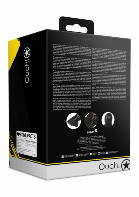 Body Bag with Nylon Straps - Black Ouch!