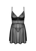 Chemeris babydoll i stringi XS/S Obsessive