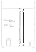 Labia Spreader with Clamps - Black Ouch!