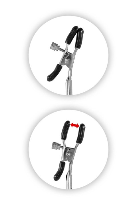 SET 2 BLACK BREAST CLAMPS Sweet Caress
