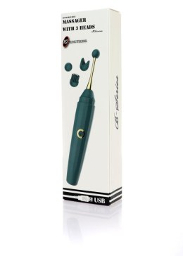 Stymulator z trzema zamiennymi końcówkami B - Series Magic