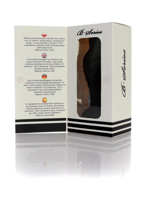 Stymulator - Striking prostate massager - USB 10 Functions / Remote Control B - Series Magic