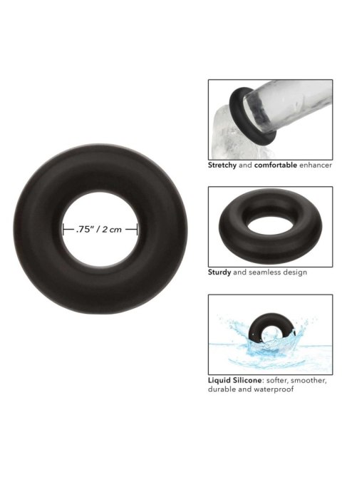 Alpha Prolong Medium Ring Black CalExotics