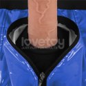 Chic Strap-On shorts (28 - 31 inch waist) Blue Lovetoy