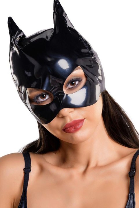Glossy, Wetlook Cat Mask ANN - black OneSize Glossy