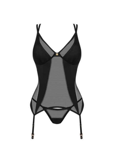 Nesari gorset i stringi XS/S Obsessive