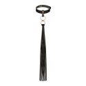 Rosy Gold - Collar with Flogger - Black Rosy Gold