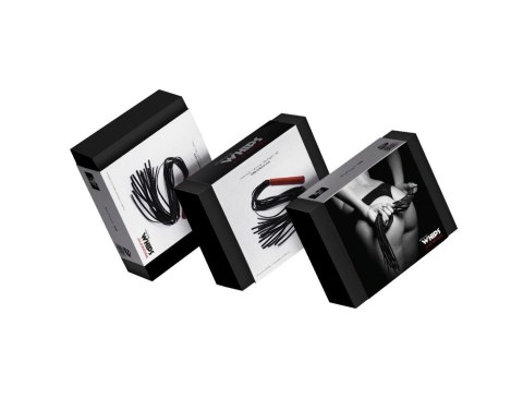 Pejcz skórzany bicz do chłosty karania BDSM sex 80cm Whips Collections