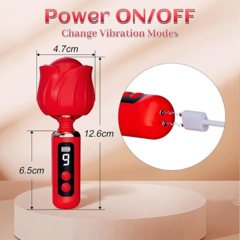 Vibrator - Rose Magic B - Series Lyla
