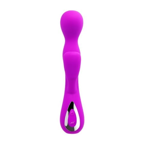Masażer łechtaczki wibrator punkt G 19cm USB 10trybów Pretty Love