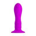 Masażer prostaty 10 wibracji fioletowy silikon 12 cm Pretty Love
