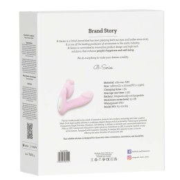 Wibrator silikonowy z podgrzewaniem app i funkcją palca Fox 14 cm B - Series Fox